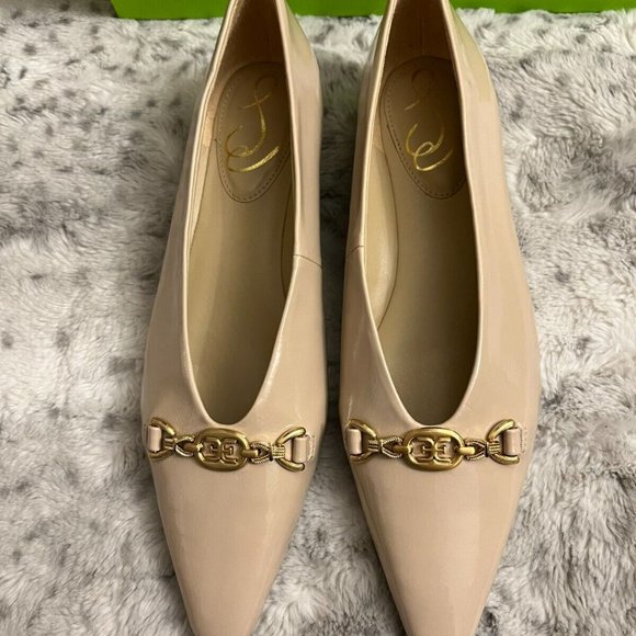 Sam Edelman Jenica Ballet Flat in Chai Latte MSRP$180 Perfect for Warm Seasons - Picture 8 of 16